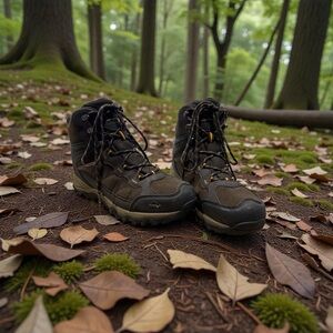 NORTIV 8 Men's Hiking Boots Outdoor Lightweight Waterproof Non Slip Travel Shoes